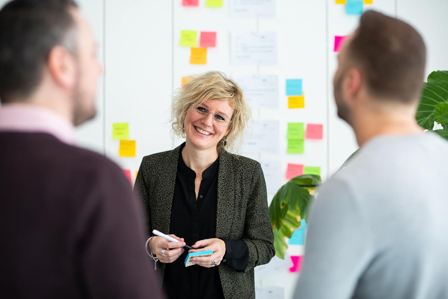 "gesprekken collega's"