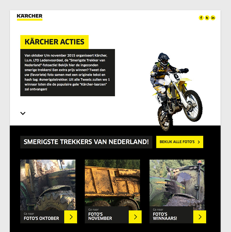 Kärcher website