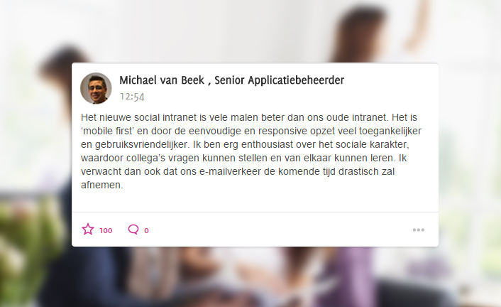 Quote Michael van Beek